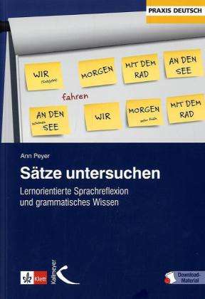 Sätze untersuchen - Peyer - Bücher -  - 9783780010414 - 