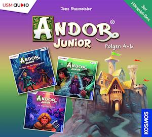 Cover for Andor Junior · Andor Junior Hörbox Folge 4-6 (3 Audio-cds) (CD) (2024)