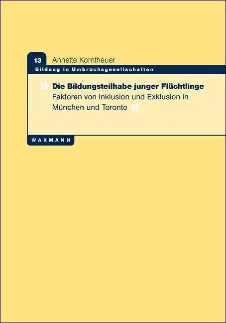 Cover for Korntheuer · Die Bildungsteilhabe junger (Book) (2018)