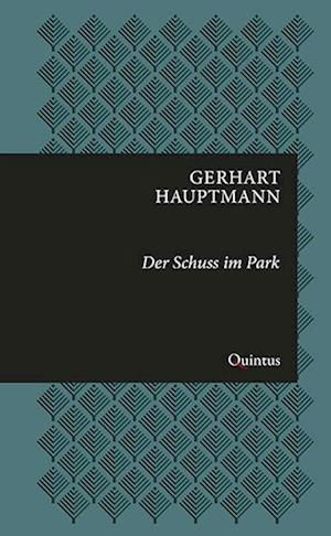 Cover for Gerhart Hauptmann · Der Schuss im Park (Bog) (2022)