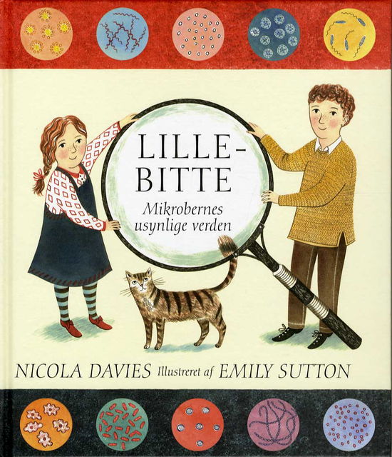 Cover for Nicola Davies · Lillebitte - Mikrobernes usynlige verden (Bound Book) [1st edition] (2014)