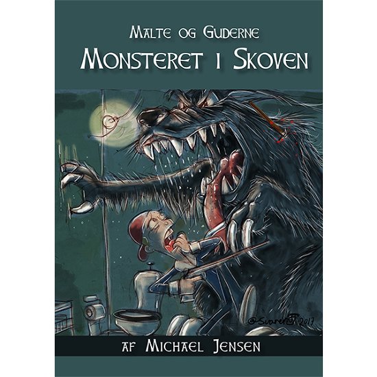 Cover for Michael Jensen · Monsteret i skoven (Bog) (2017)