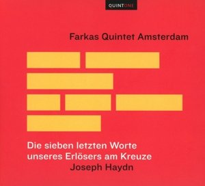 Cover for Wind Quintet Amsterdam · 7 Dernieres Paroles Du Christ en Cr (CD) (2015)