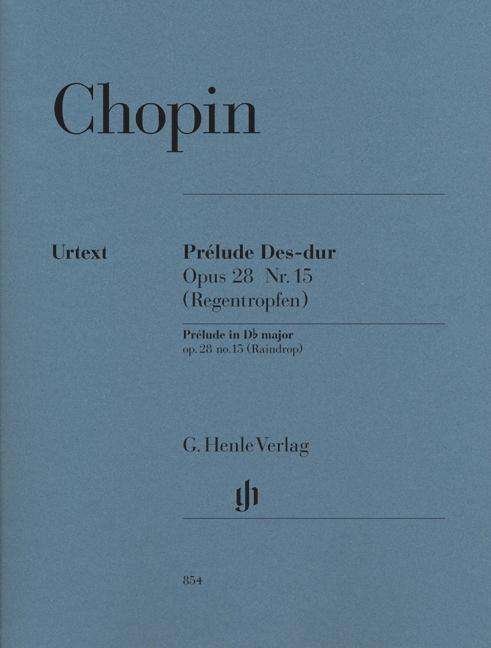 Cover for Chopin · Prélude Des-Dur op.28,Kl.HN854 (Buch) (2018)
