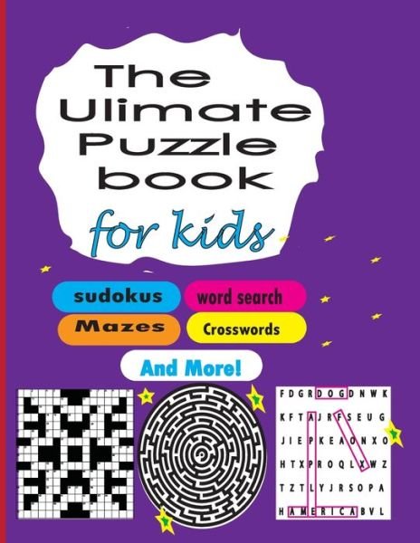 Cover for Sudoku Puzzle · The Ultimate Puzzle Book for Kids: Sudokus, Mazes, Crosswords, and More! (Paperback Book) (2021)
