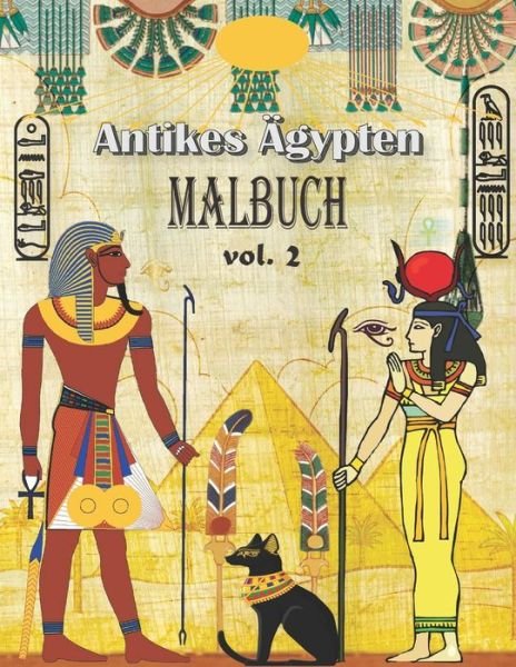 Cover for Jad&amp;de Publishing · Antikes AEgypten Malbuch (Pocketbok) (2020)