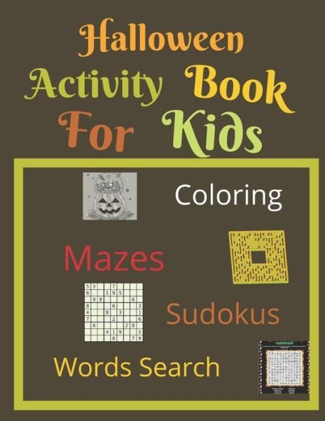 Cover for Uncle Steve · Halloween Activity Book For Kids (Paperback Bog) (2020)
