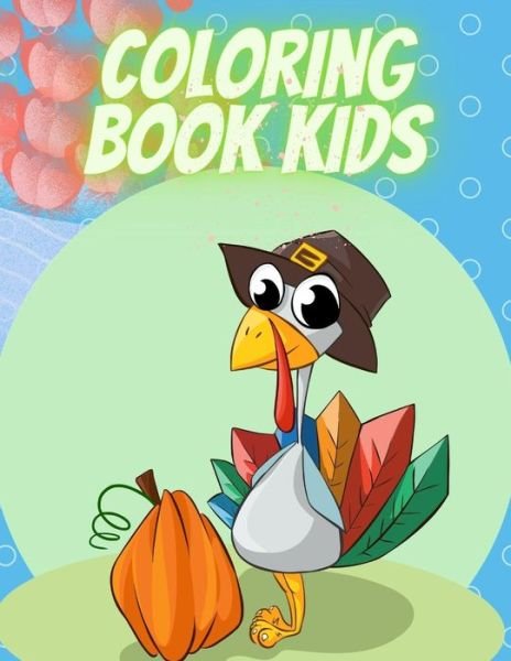 Cover for Med · Coloring Book Kids (Pocketbok) (2021)
