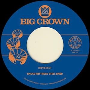 Cover for Bacao Rhythm &amp; Steel Band · Represent (7&quot;) (2022)