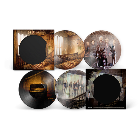 Cover for Def Leppard / Royal Philharmonic Orchestra · Drastic Symphonies (LP) [Gatefold Picture Disc edition] (2023)