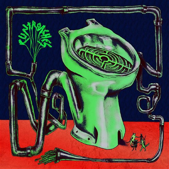 Cuntroaches · Cuntroaches (DELUXE EDITION, DUAL-LOCK-GROOVE RADIOACTIVE-BILE GREEN VINYL) (LP) [Deluxe edition] (2024)