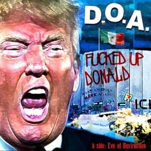 Cover for Doa · Fucked Up Donald (LP) (2021)