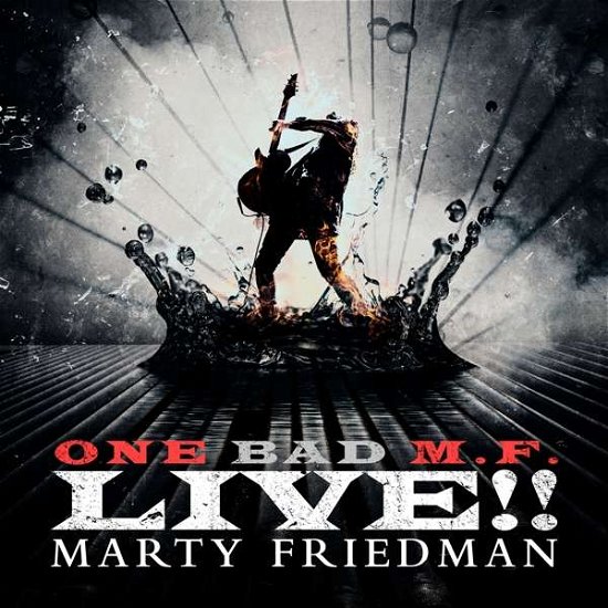 Cover for Marty Friedman · One Bad M.f. Live!! (LP) [Coloured edition] (2018)