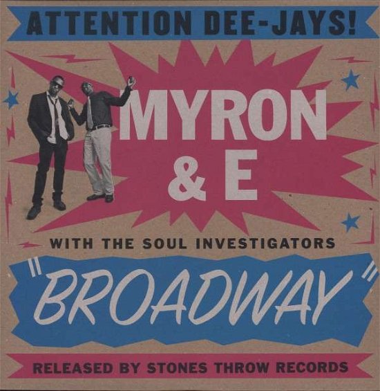 Cover for Myron &amp; E · Broadway (LP) (2013)