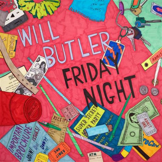 Cover for Will Butler · Friday Night (LP) (2016)