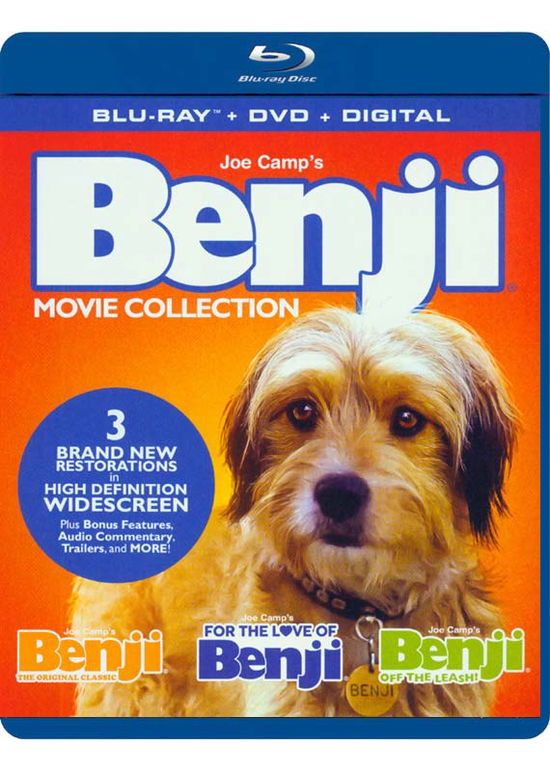 Cover for Benji Movie Collection - BD + DVD + Digital (Blu-ray) (2019)