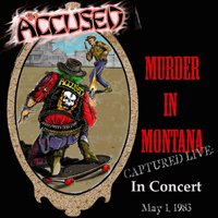 Cover for The Accused · Murder in Montana (LP) [Coloured edition] (2019)