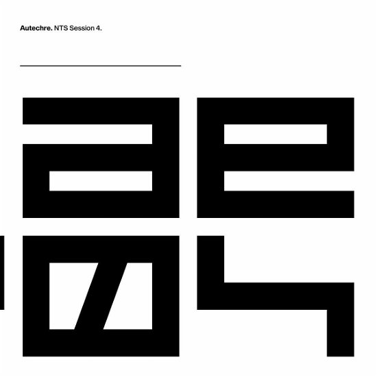 Cover for Autechre · Nts Session 4 (LP) [Standard edition] (2022)