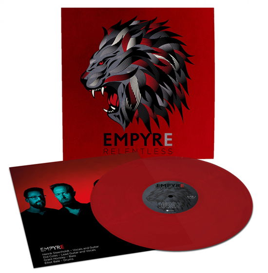 Cover for Empyre · Relentless (Ltd.red Vinyl) (LP) (2023)