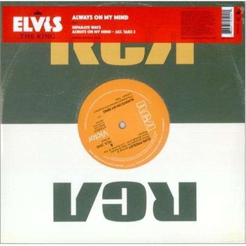 Cover for Elvis Presley · Always on My Mind (12&quot;) [Limited edition] (2007)