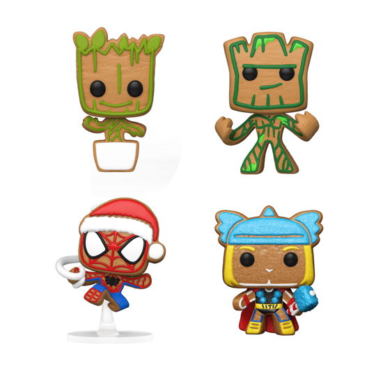 Marvel Holiday 2022 Pocket Pop! Vinyl Schl - Marvel - Gadżety - Funko - 0889698655415 - 25 września 2022