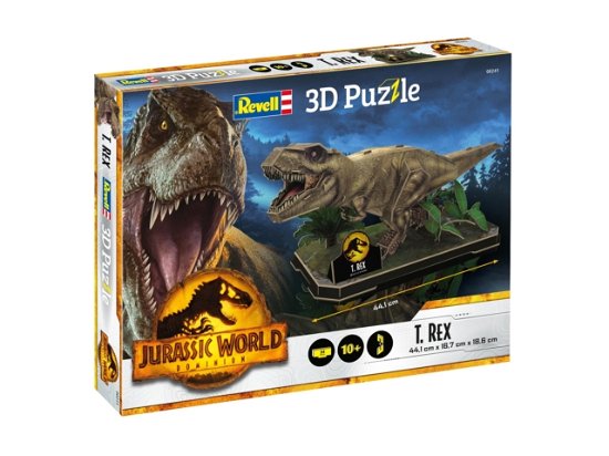 Cover for Jurassic World · Jurassic World - T-Rex 3D Jigsaw Puzzle (Puslespill) (2022)