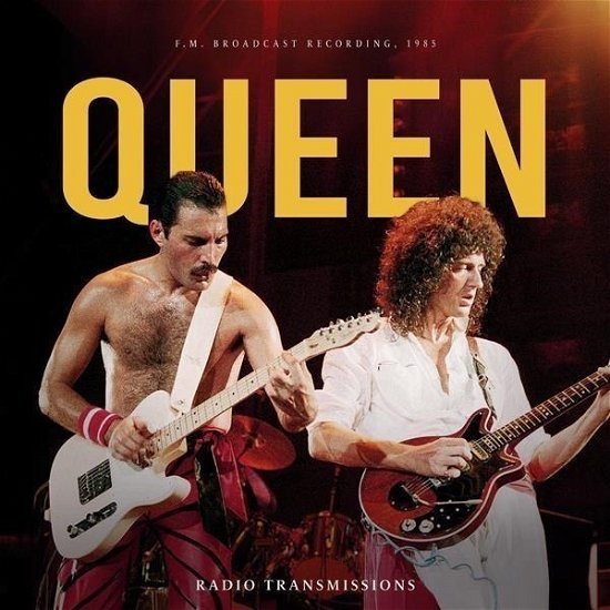 Cover for Queen · Radio Transmissions, 1985 (Wgite Vinyl) (12&quot;) (2024)