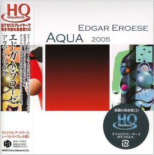 Cover for Edgar Froese · Aqua (CD) [Japan Import edition] (2009)