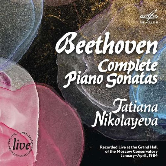 Cover for Tatiana Nikolayeva · Beethoven: Complete Piano Sonatas (Live) (CD) (2022)