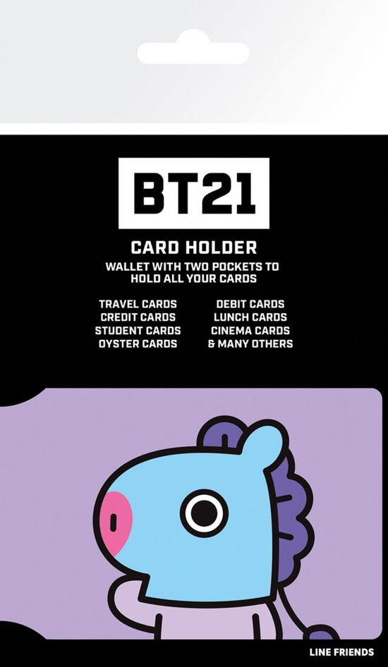 Mang Card Holder - Bt21 - Fanituote - BT21 - 5028486423415 - tiistai 15. lokakuuta 2019