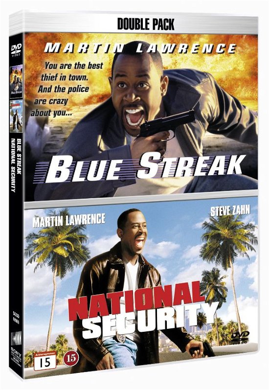 Cover for Doublepack · Blue Streak / National Security (DVD) (2009)