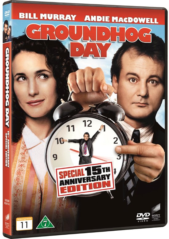 Cover for Bill Murray / Andie MacDowell · Groundhog Day (DVD) [15th Anniversary edition] (2015)