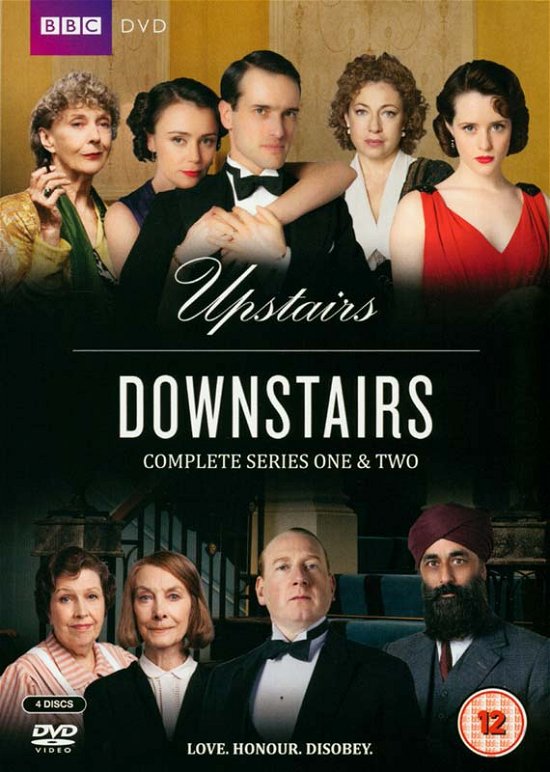 Cover for Upstairs Downstairs S12 Bxst · Upstairs Downstairs Series 1 to 2 Complete Collection (2010-2012) (DVD) (2012)