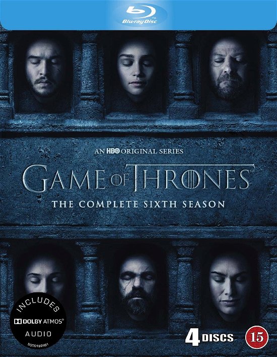 Cover for Game of Thrones · Game of Thrones - Season 6 (Blu-ray) (2016)