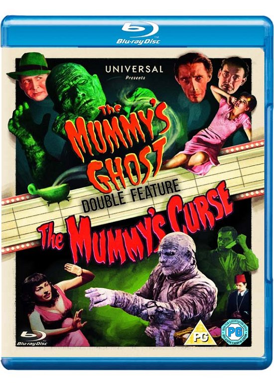 Cover for The Mummy's Ghost / the Mummy' · The Mummys Ghost / The Mummys Curse (Blu-ray) (2017)