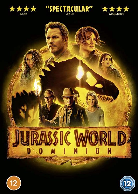 Cover for Jurassic World 3 DVD · Jurassic World 3 - Dominion (DVD) (2022)