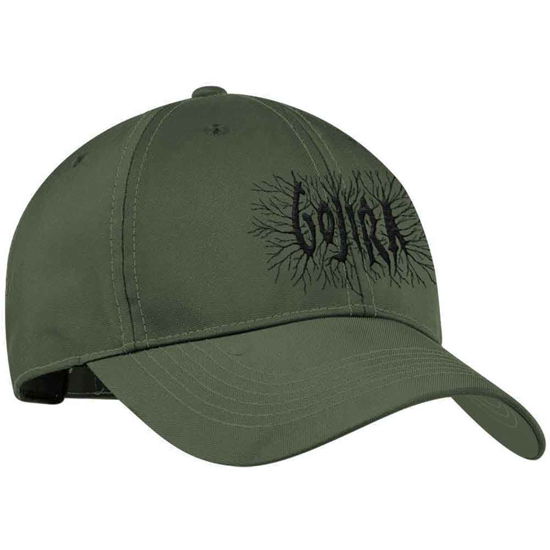 Cover for Gojira · Gojira Unisex Baseball Cap: Branches Logo (Klær) [Green - Unisex edition]