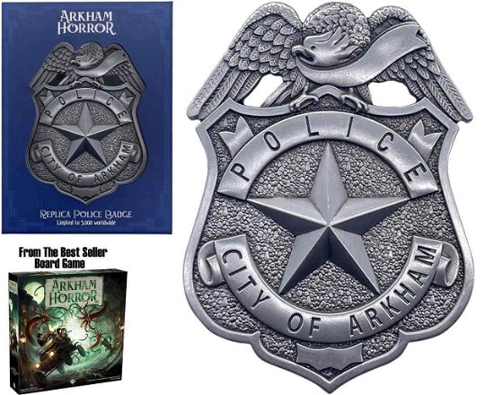 Cover for Iron Gut Publishing · Arkham Horror Replik Police Badge Limited Edition (Leketøy) (2023)