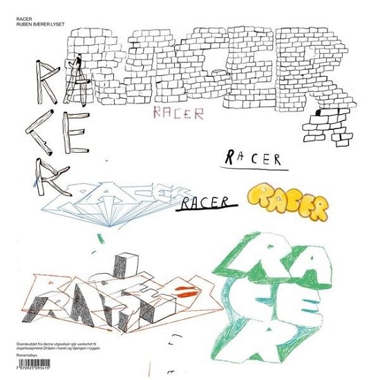 Cover for Racer / Stein Torlefif Bjella · Ruben Baerer Lyset / Född På Eit Fjell (LP) (2020)