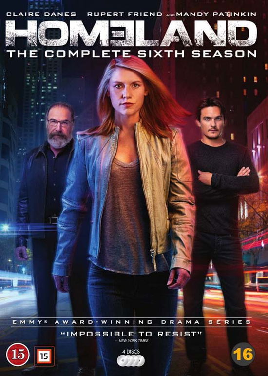 Cover for Homeland · The Complete Sixth Season (DVD) (2017)