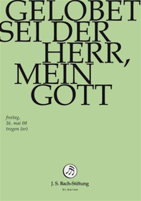 Cover for J.S. Bach-Stiftung / Lutz,Rudolf · Gelobet Sei Der Herr, Mein Gott (DVD) (2014)