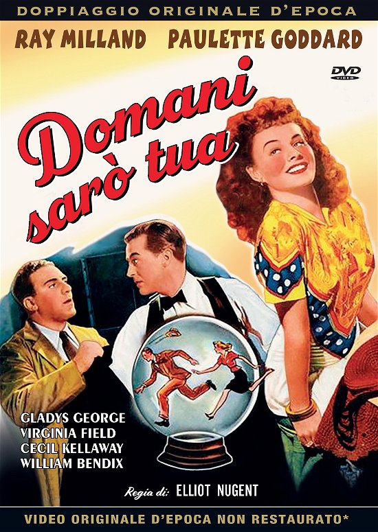 Cover for Domani Saro' Tua (DVD)
