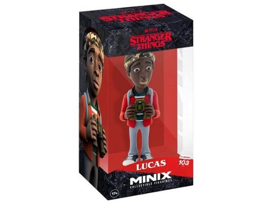 Cover for Stranger Things · Lucas - Figure Minix 12cm (Toys) (2024)