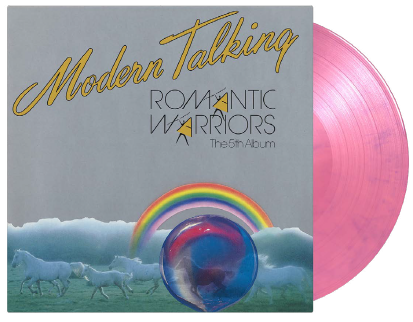 Cover for Modern Talking · Romantic Warriors (LP) [PINK &amp; PURPLE MARBLED edition] (2023)
