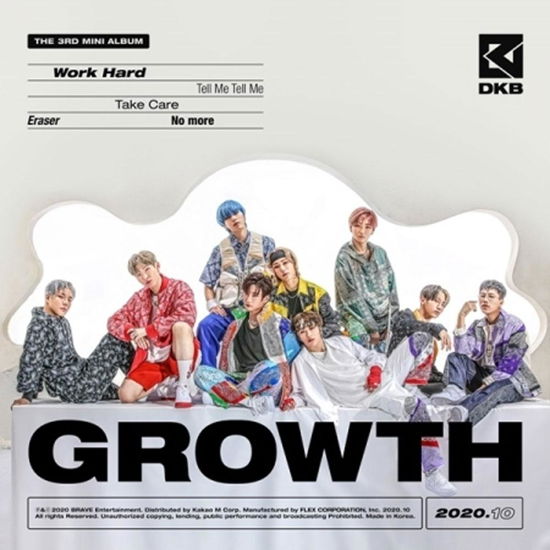 GROWTH (3RD MINI ALBUM) - DKB - Música -  - 8804775151415 - 28 de octubre de 2020