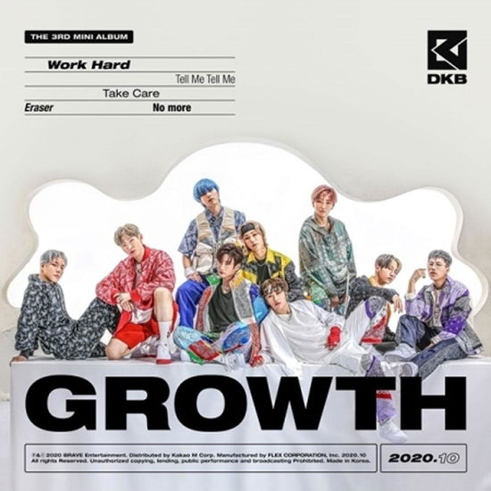 GROWTH (3RD MINI ALBUM) - DKB - Musik -  - 8804775151415 - 28. oktober 2020