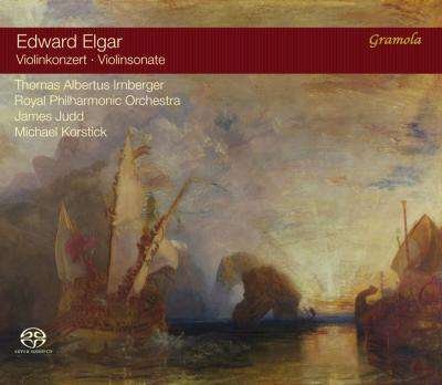 Cover for Irnberger / Korstick / Judd / Royal Philharmonic Orch. · Edward Elgar: Violinkonzert / Violinsonate (CD) (2019)