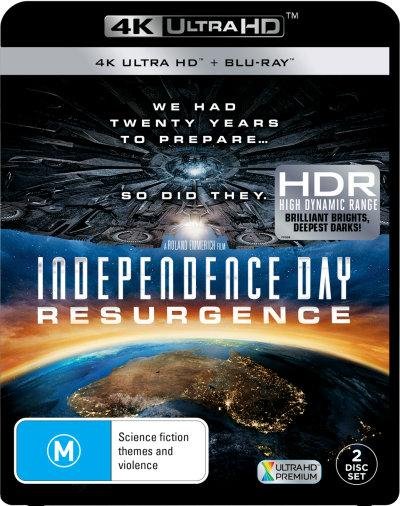 Cover for Independence Day: Resurgence (4K Ultra HD) (2016)