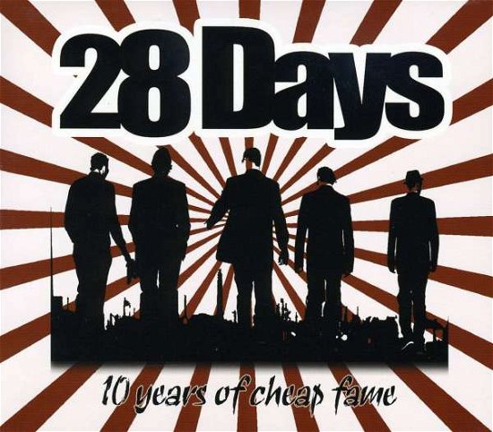 Cover for 28 Days · 10 Years of Cheap Fame (CD) [Digipak] (2020)