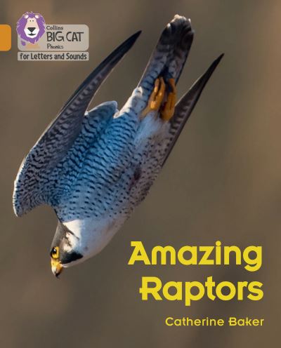Cover for Catherine Baker · Amazing Raptors: Band 06/Orange - Collins Big Cat Phonics for Letters and Sounds (Paperback Book) (2021)